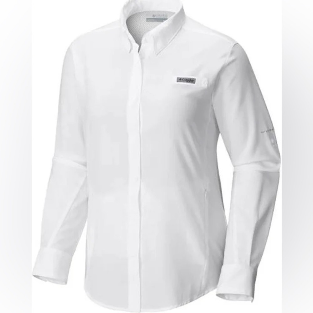 Columbia White Women's Shirt